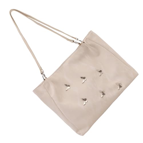 ZEPFJHE Damen Herbst Winter Umhängetasche Schmetterling Achseltasche PU Leder Achsel Studenten Schule Große Kapazität Handtasche Frauen Große Kapazität Achsel Herbst Winter Schulter Schmetterling von ZEPFJHE