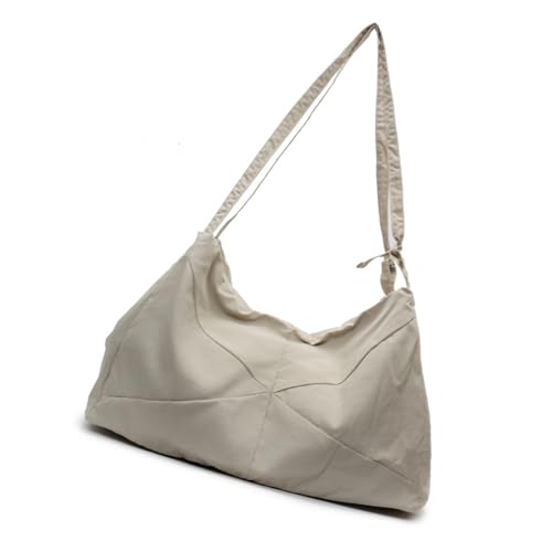 ZEPFJHE Damen-Umhängetasche, einfarbig, Achselhöhle, stilvolle Handtasche, passend zum Unterarm, Pendeln für den täglichen Gebrauch, Achselhöhle, einfarbig, Handtasche, passend zu Schultern von ZEPFJHE