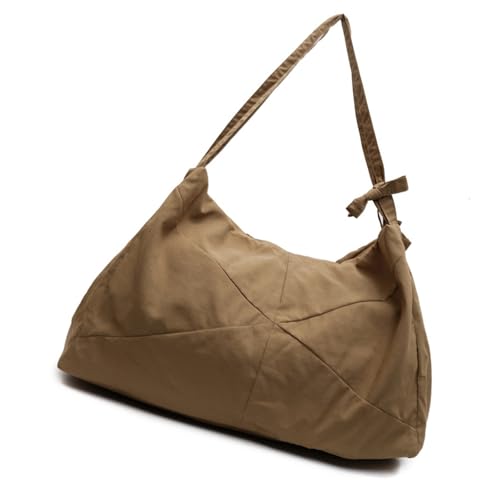 ZEPFJHE Damen-Umhängetasche, einfarbig, Achselhöhle, stilvolle Handtasche, passend zum Unterarm, Pendeln für den täglichen Gebrauch, Achselhöhle, einfarbig, Handtasche, passend zu Schultern von ZEPFJHE