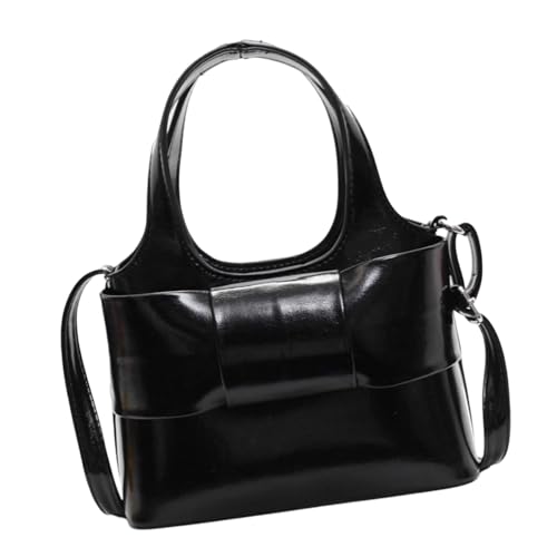 ZEPFJHE Elegant Koreanisch Inspirierte Einzel Umhängetasche Für Frauen Praktische PU Leder Und Geräumige Innenraum Crossbody Taschen Satchel Damen Crossbody Geldbeutel von ZEPFJHE