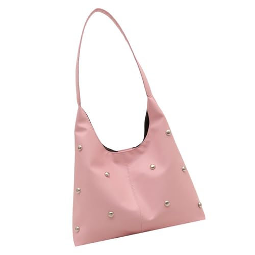 ZEPFJHE Elegante Schleife, verstellbare Schultertasche, praktische PU, geräumige Unterarmtaschen für den täglichen Gebrauch, Schwarz von ZEPFJHE