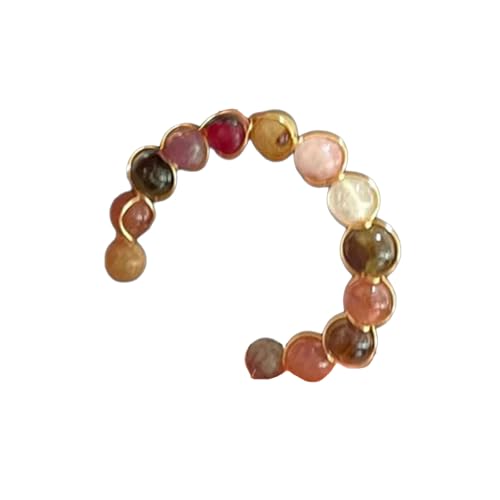 ZEPFJHE Eröffnungsringe Handschmuck Perlen Modelegierung Textur Einstellbar Für Mode Enthusiasten Übertreiben Fingerringe von ZEPFJHE