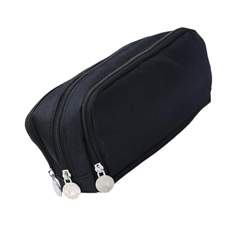 ZEPFJHE Erweiterbare Bleistiftkoffer Doppelter Schichtbeutel Große Kapazität Organisatoren Taschen Reisekosmetik Für Schulbüro Kreativer von ZEPFJHE