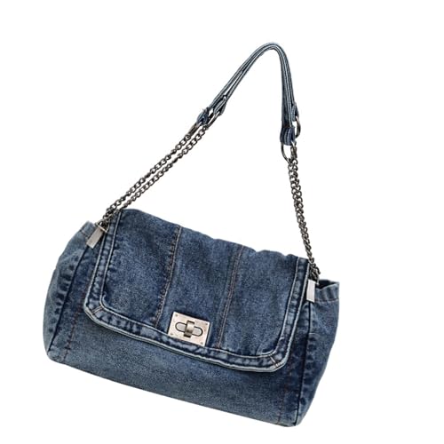 ZEPFJHE Frauen Bag Trendy Pendeln Verstellbare Kette Schulter Großer Kapazität Crossbody Shopping Boten Frauen Schulter Großer Kapazität Crossbody Trendy Pendeln Für Reisen von ZEPFJHE