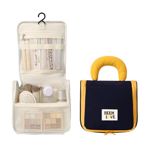 ZEPFJHE Hängende Reisen Toilettenbeutel Mit Hanging Hook Organisatoren Kosmetische Make Up Organisatoren Frauen Wasserdichte Organisator von ZEPFJHE