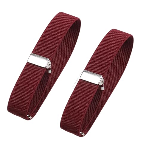 ZEPFJHE Hemd Ärmelhalter Elastischer Hemdhemd Armstürme Für Erwachsene Unisex Hemd Armband Nonslip Sicherungsposition Arm Manschettenband von ZEPFJHE