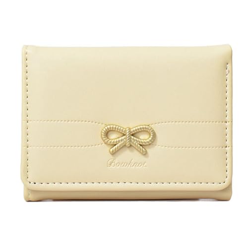 ZEPFJHE Kompakte Brieftaschen Für Frauen Triufold Clutches Mode PU Leder Geldbörsen Damen Kreditkartenhalter Geld Bag Travel Geldbörsen Frauen Kurzerhöhte Brieftasche von ZEPFJHE