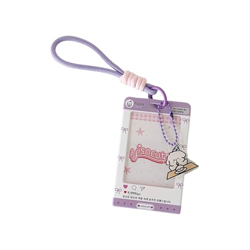 ZEPFJHE Koreanisch Beliebte Photokardinhaber Schlüsselbadhalter Mit Keychain Student Bus Card Anhänger Keyring Für Schulpraxis ID Kartenhalter Beschützer ZEPFJHE Koreanisch Beliebte Photokardinhaber Schlüsselbadhalter Mit Keychain Student Bus Card Anhänger Keyring Für Schulpraxis ID Kartenhalter Beschützer von ZEPFJHE