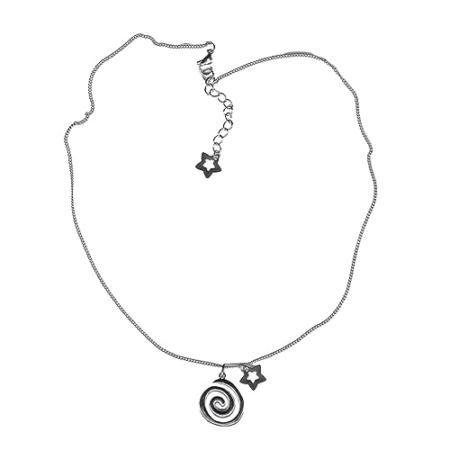 ZEPFJHE Modische Halskette mit Stern-Anhänger, süße, coole Schlüsselbeinkette, schlichtes Halsband, Statement-Schmuck, Halsband, Choker für Damen, Einheitsgröße, Wie beschrieben, Wie beschrieben von ZEPFJHE
