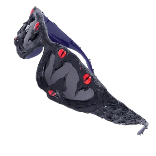 ZEPFJHE Modische Sonnenbrille mit Rahmen, trendig, stilvolle Sonnenbrille, schlank, schützende Brillen für jeden Anlass, einzigartige Mode, a ZEPFJHE Modische Sonnenbrille mit Rahmen, trendig, stilvolle Sonnenbrille, schlank, schützende Brillen für jeden Anlass, einzigartige Mode, a von ZEPFJHE