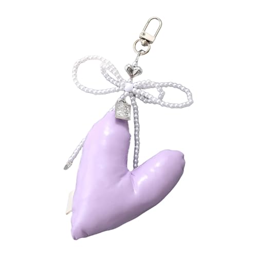 ZEPFJHE Modische Tasche Anhänger Keychain Perlen Keychain Keyring Telefon Charme Mode Accessoire Für Frauen Geldbörse Charm Ornament von ZEPFJHE