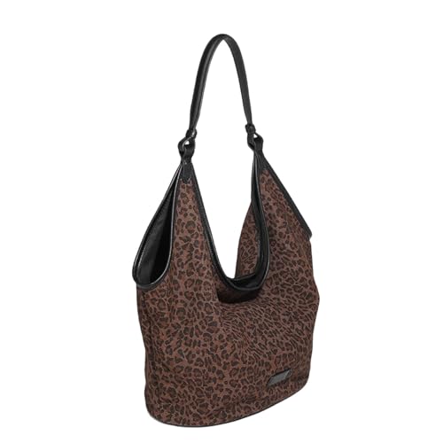 ZEPFJHE Modische Umhängetasche für den täglichen Gebrauch mit großen Fächern für unverzichtbare lässige Tasche, lässige Unterarm-Geldbörse, Handtasche, modische Schultertasche, coffee, One Size ZEPFJHE Modische Umhängetasche für den täglichen Gebrauch mit großen Fächern für unverzichtbare lässige Tasche, lässige Unterarm-Geldbörse, Handtasche, modische Schultertasche, coffee, One Size von ZEPFJHE