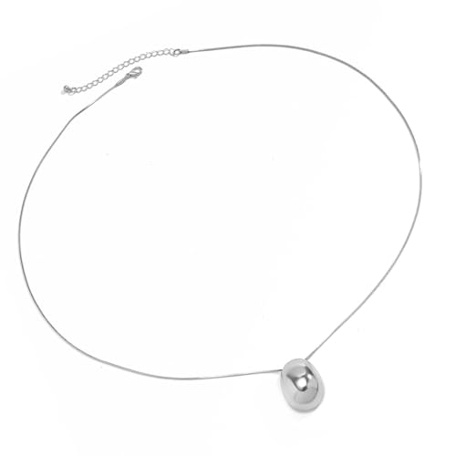 ZEPFJHE Multifunktionale Comma Teardrop Halskette Mode Legierung Textur Party und Feier für bequeme Mode Halskette, Einheitsgröße, Wie beschrieben, Wie beschrieben von ZEPFJHE