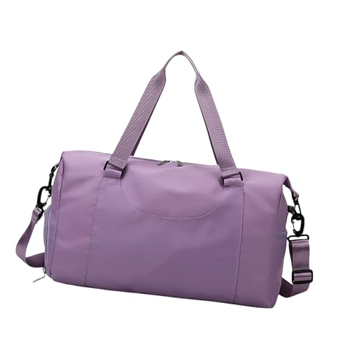 ZEPFJHE Sports Fitness Tasche Für Frauen Mädchen Reisen Reisetaschen Leichtes Gewicht An Wochenendwässerungen Über Nachtsüter Schulter Schulter von ZEPFJHE