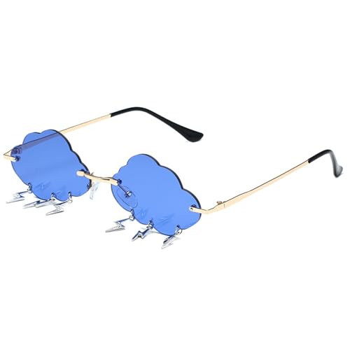 ZEPFJHE Stilvolle Coole Wolken Sonnenbrille Foto Requisiten Rahmenlose Schatten Trendsetters Cool Shades Kostüm ZEPFJHE Stilvolle Coole Wolken Sonnenbrille Foto Requisiten Rahmenlose Schatten Trendsetters Cool Shades Kostüm von ZEPFJHE