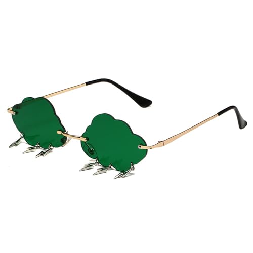 ZEPFJHE Stilvolle Coole Wolken Sonnenbrille Foto Requisiten Rahmenlose Schatten Trendsetters Cool Shades Kostüm ZEPFJHE Stilvolle Coole Wolken Sonnenbrille Foto Requisiten Rahmenlose Schatten Trendsetters Cool Shades Kostüm von ZEPFJHE