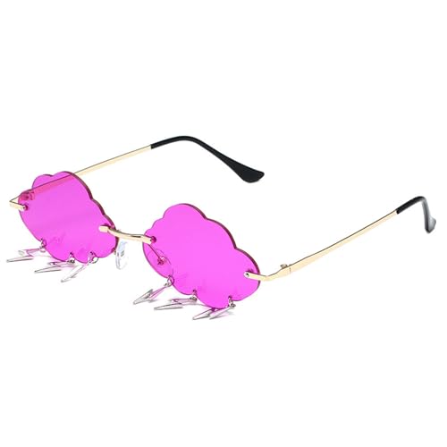 ZEPFJHE Stilvolle Coole Wolken Sonnenbrille Foto Requisiten Rahmenlose Schatten Trendsetters Cool Shades Kostüm ZEPFJHE Stilvolle Coole Wolken Sonnenbrille Foto Requisiten Rahmenlose Schatten Trendsetters Cool Shades Kostüm von ZEPFJHE