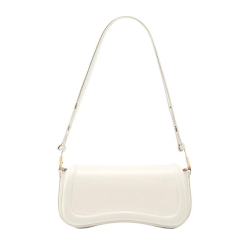 ZEPFJHE Stilvolle Damen Unterarmtasche Praktische PU Leder Schultertaschen Arbeit Handtasche Geeignet für Einkäufe und gesellige Zusammenkünfte PU Leder Umhängetasche, beige, One Size ZEPFJHE Stilvolle Damen Unterarmtasche Praktische PU Leder Schultertaschen Arbeit Handtasche Geeignet für Einkäufe und gesellige Zusammenkünfte PU Leder Umhängetasche, beige, One Size von ZEPFJHE
