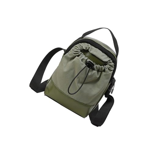 ZEPFJHE Stilvolle Kleine Crossbody Tasche Mit Kordelschließung Leichter Und Bequemer Umhängetaschen Satchel Für Den Täglichen Gebrauch Leichter Crossbody Tasche von ZEPFJHE