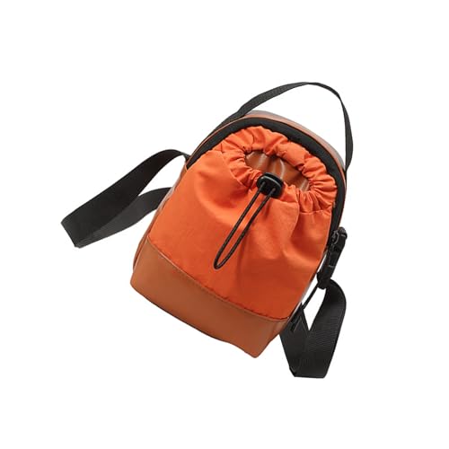 ZEPFJHE Stilvolle Kleine Crossbody Tasche Mit Kordelschließung Leichter Und Bequemer Umhängetaschen Satchel Für Den Täglichen Gebrauch Leichter Crossbody Tasche von ZEPFJHE