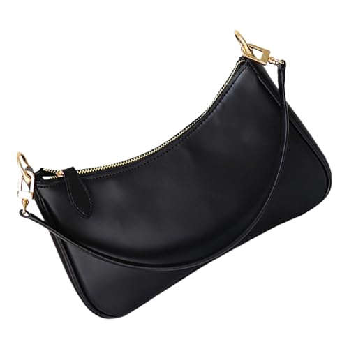 ZEPFJHE Stilvolle Koreanische Achselhöhlen Tasche Mit Kettengurt PU Leder Schulter Abend Handtasche Zum Pendeln Von Einkäufen Und Lässiger Verwendung PU Leder von ZEPFJHE