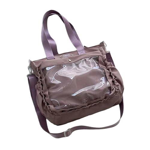 ZEPFJHE Stilvoller Crossbody Tasche Verstellbarer Schultergurt Geräumige Faches Leichtes Designarbeiten Und Tägliche Wesentliche Große Kapazitäts Umhängetasche von ZEPFJHE