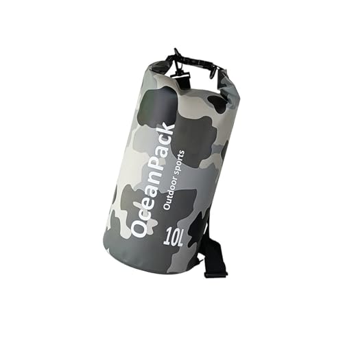 ZEPFJHE Trockentasche für Damen und Herren, Aufbewahrungsbeutel, auslaufsicher, faltbar, für Fitnessstudio, Strand, Zubehör, tragbare Aufbewahrungssäcke zum Schwimmen, Angeln, Farbe: Grau ZEPFJHE Trockentasche für Damen und Herren, Aufbewahrungsbeutel, auslaufsicher, faltbar, für Fitnessstudio, Strand, Zubehör, tragbare Aufbewahrungssäcke zum Schwimmen, Angeln, Farbe: Grau von ZEPFJHE