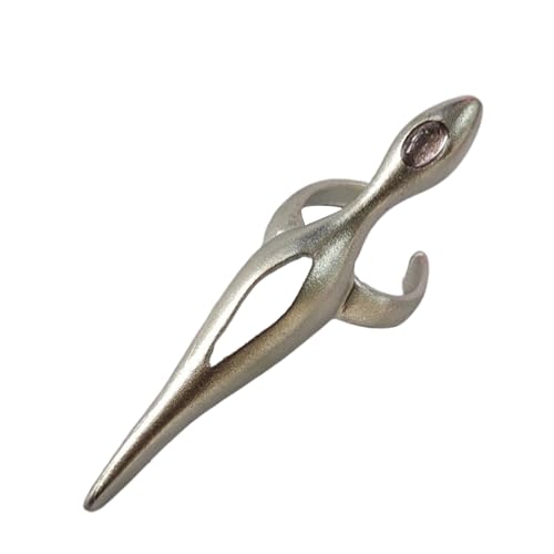 ZEPFJHE Von dunklen Subkulturen inspirierte, verstellbare Fingerspitzenringe, rostbeständig, Schmuck für Gothic-Fashion-Liebhaber, Partymode, Einheitsgröße, Wie beschrieben, Wie beschrieben von ZEPFJHE
