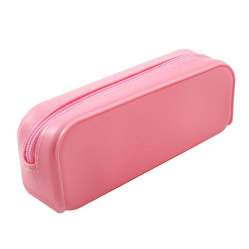 ZEPFJHE Wasserabweisendes Silikon-Federmäppchen, leicht, tragbar, Stift-Organizer, Tasche für Studenten, Erwachsene, Kinder, Silikonhülle, B von ZEPFJHE