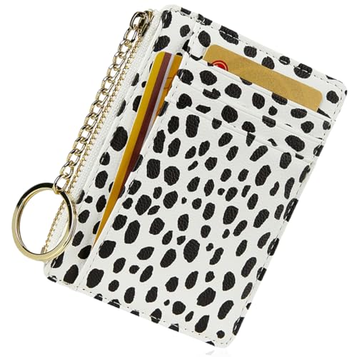 Kartenhalter Damen, Geldbörse, Schlüsselanhänger Tasche, Kartenetui Damen, Kreditkartenetui, RFID Schutz Geldbeutel Damen Kartenetui mit Münzfach, Slim Wallet Geschenkbox von ZEPIQOR