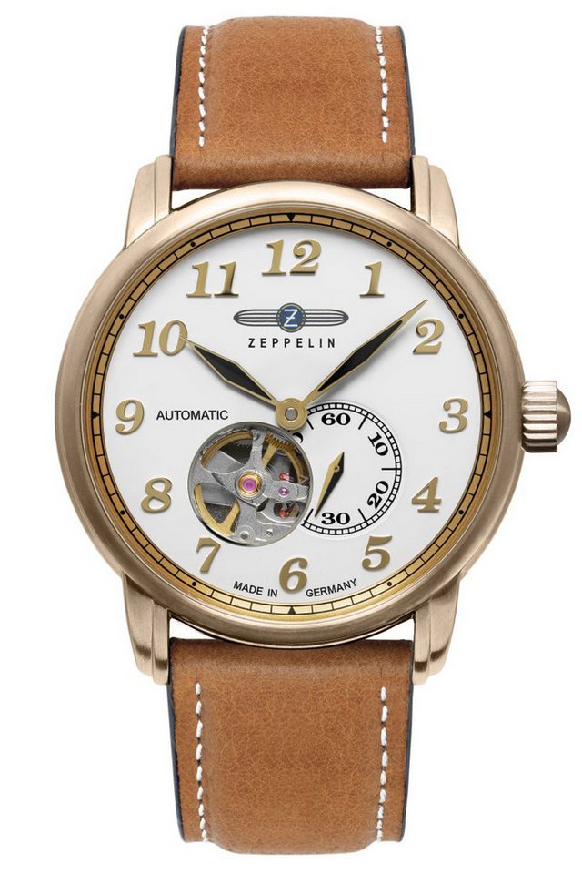 ZEPPELIN Automatikuhr Herren-LZ127 Graf Zeppelin Roségoldfarben von ZEPPELIN