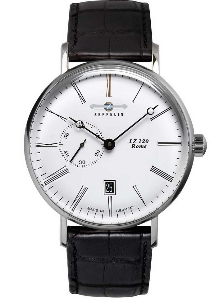 ZEPPELIN Automatikuhr Zeppelin 7104-1 Rome Automatik m. kleiner Sekunde Herrenuhr 41mm 5ATM Zeppelin 7104-1 Rome Automatik m. kleiner Sekunde Herrenuhr 41mm 5ATM von ZEPPELIN