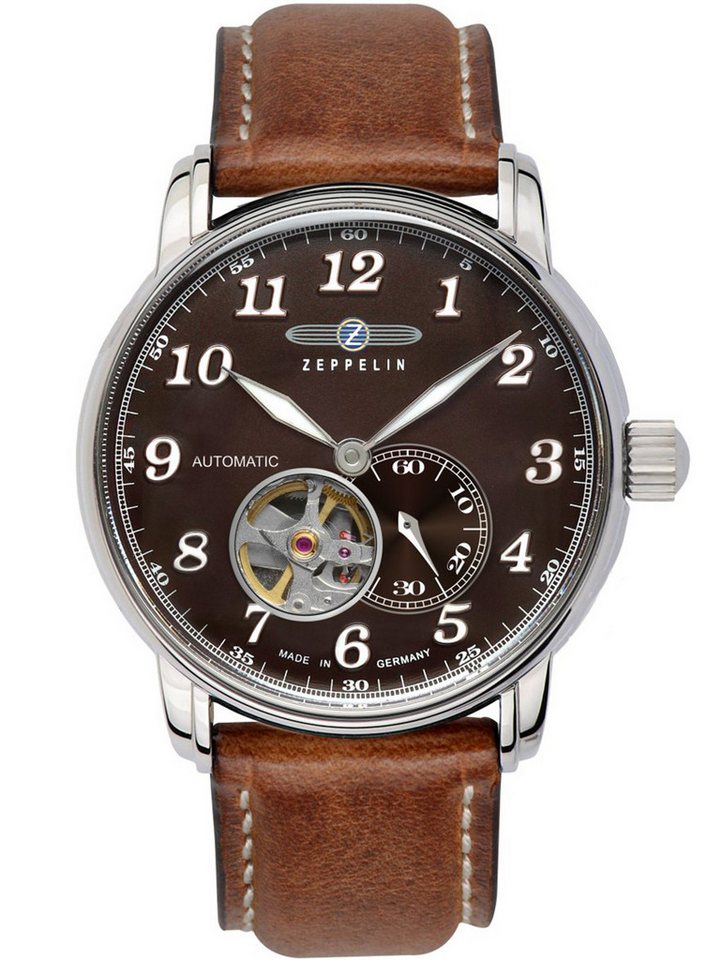 ZEPPELIN Automatikuhr Zeppelin 7666-4 Graf Zeppelin LZ127 Automatik Herrenuhr 43mm 5ATM Zeppelin 7666-4 Graf Zeppelin LZ127 Automatik Herrenuhr 43mm 5ATM von ZEPPELIN