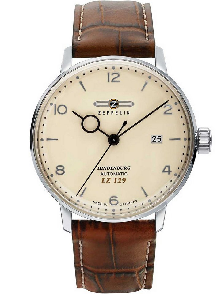 ZEPPELIN Automatikuhr Zeppelin 8062-5 Hindenburg LZ129 Automatik Herrenuhr 40mm 5ATM Zeppelin 8062-5 Hindenburg LZ129 Automatik Herrenuhr 40mm 5ATM von ZEPPELIN