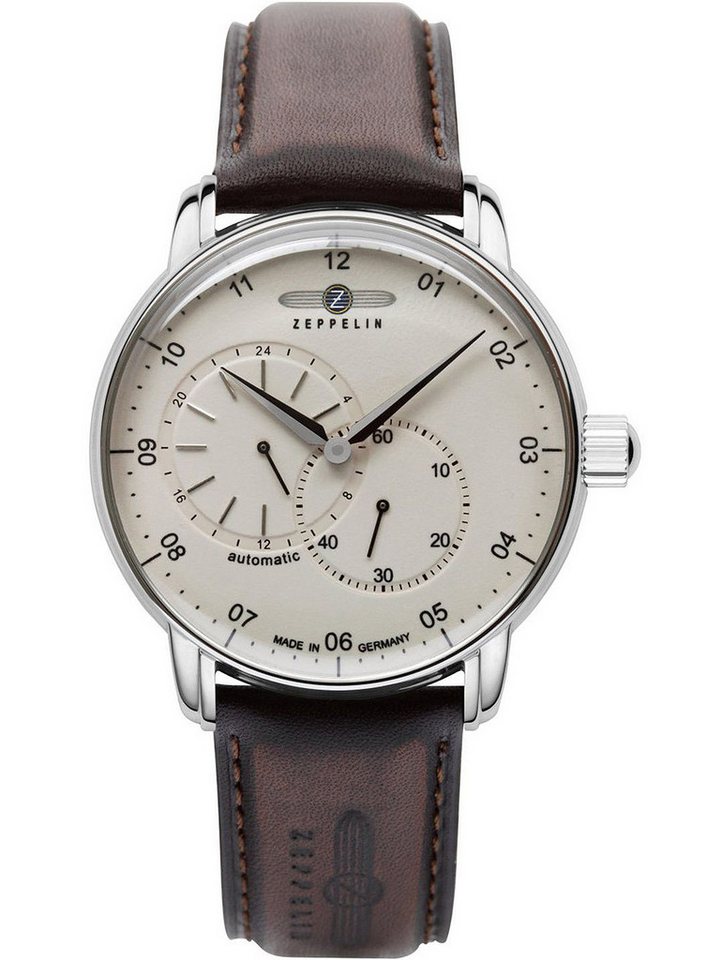 ZEPPELIN Automatikuhr Zeppelin 8662-5 New Captains Line Automatik Herrenuhr 43mm 5ATM Zeppelin 8662-5 New Captains Line Automatik Herrenuhr 43mm 5ATM von ZEPPELIN