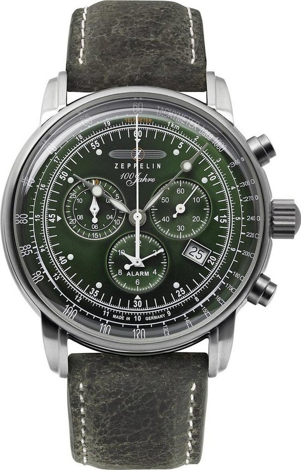 ZEPPELIN Chronograph 100 Jahre Zeppelin ED. 1 Herrenchronograph, Mit Alarm von ZEPPELIN