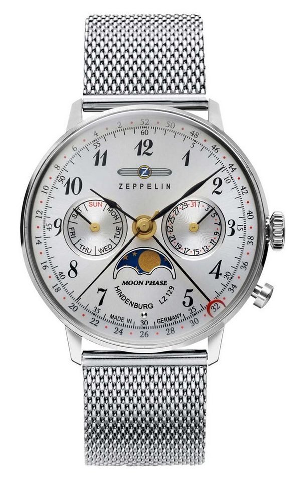 ZEPPELIN Quarzuhr Damenuhr - Serie: LZ 129 Hindenburg - Zeppelin Modell: 7037M-1 von ZEPPELIN