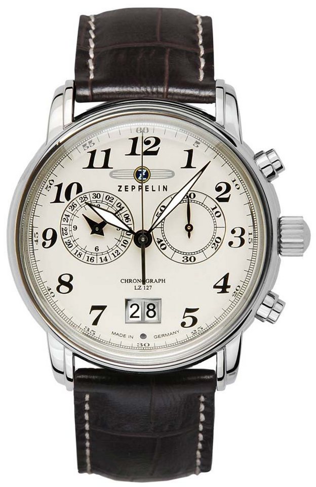 ZEPPELIN Quarzuhr Herrenuhr - Serie: LZ 127 Graf Zeppelin - Zeppelin Modell: 7684-5 ZEPPELIN Quarzuhr Herrenuhr - Serie: LZ 127 Graf Zeppelin - Zeppelin Modell: 7684-5 von ZEPPELIN