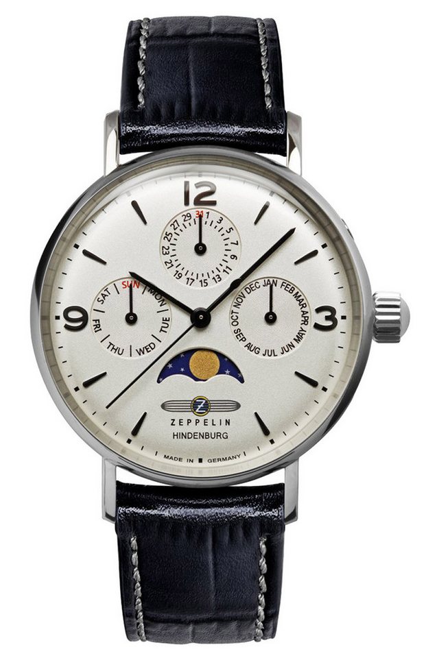 ZEPPELIN Quarzuhr Quarz Hindenburg mit Mondphase von ZEPPELIN