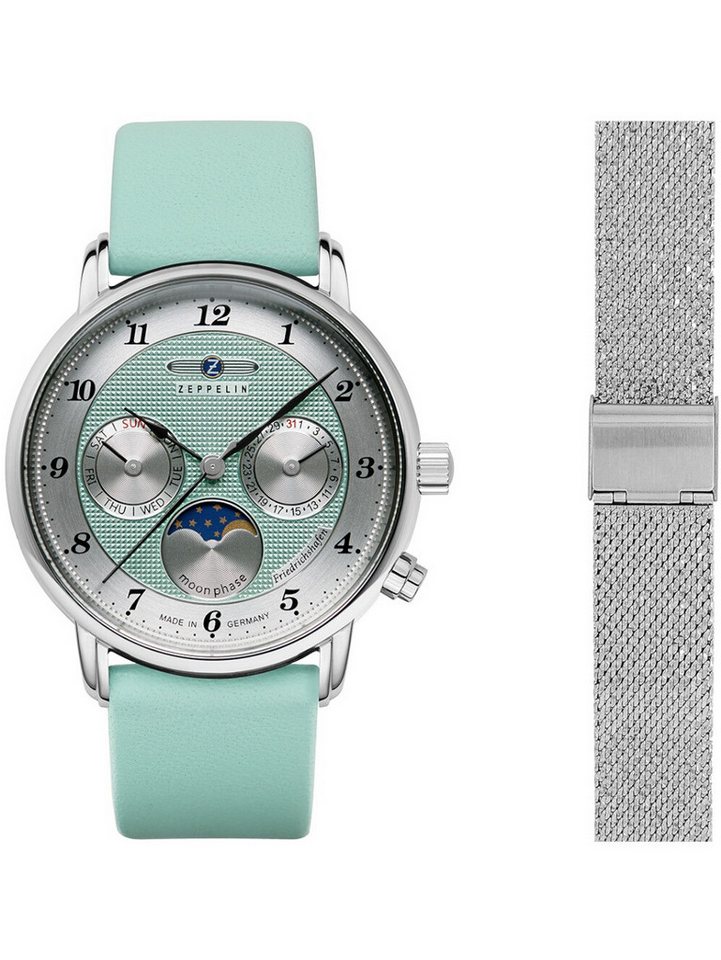 ZEPPELIN Quarzuhr Zeppelin 8537-2_Set Damenuhr Friedrichshafen 36mm 5ATM Zeppelin 8537-2_Set Damenuhr Friedrichshafen 36mm 5ATM von ZEPPELIN