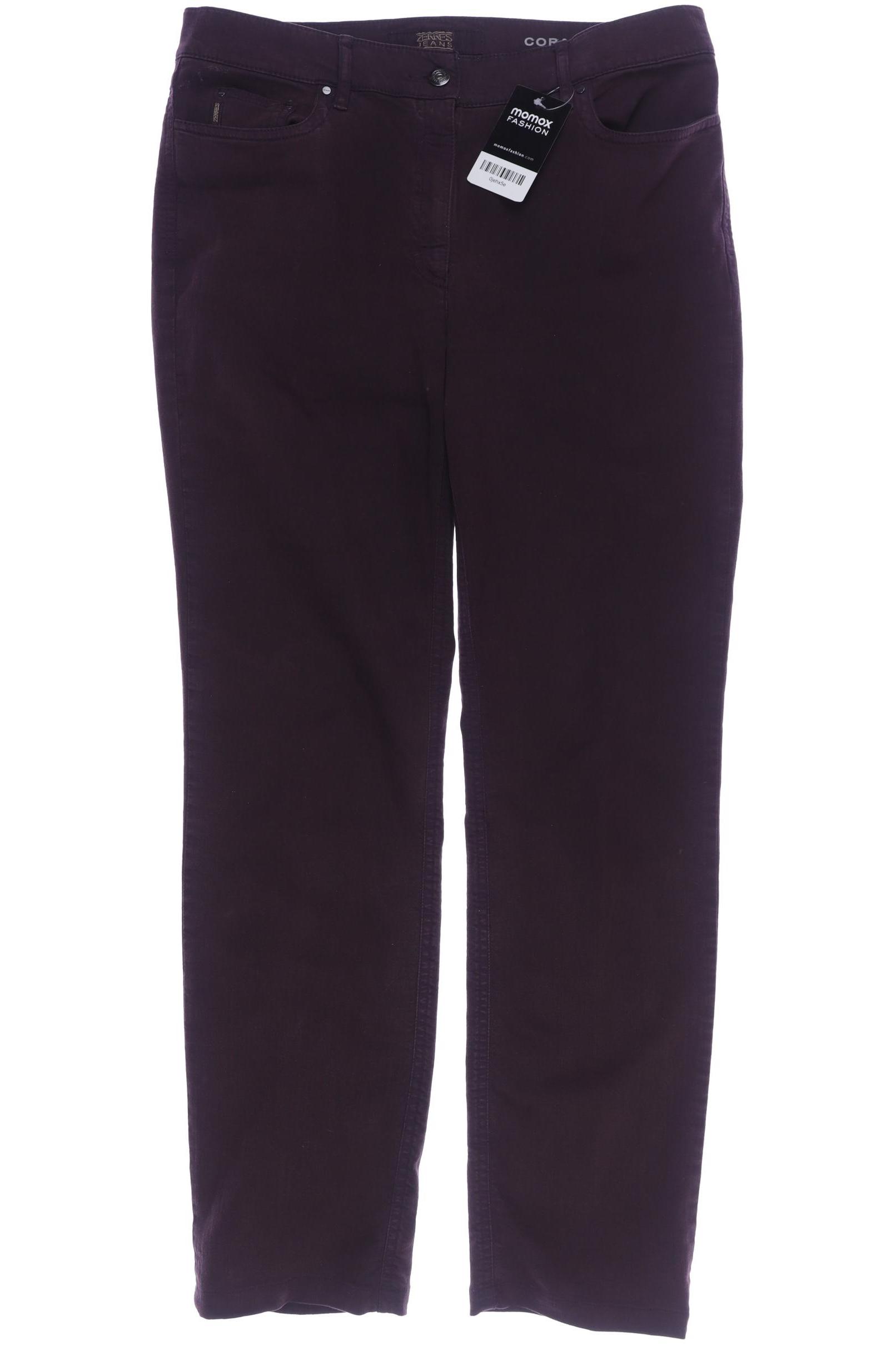 ZERRES Damen Jeans, bordeaux von ZERRES