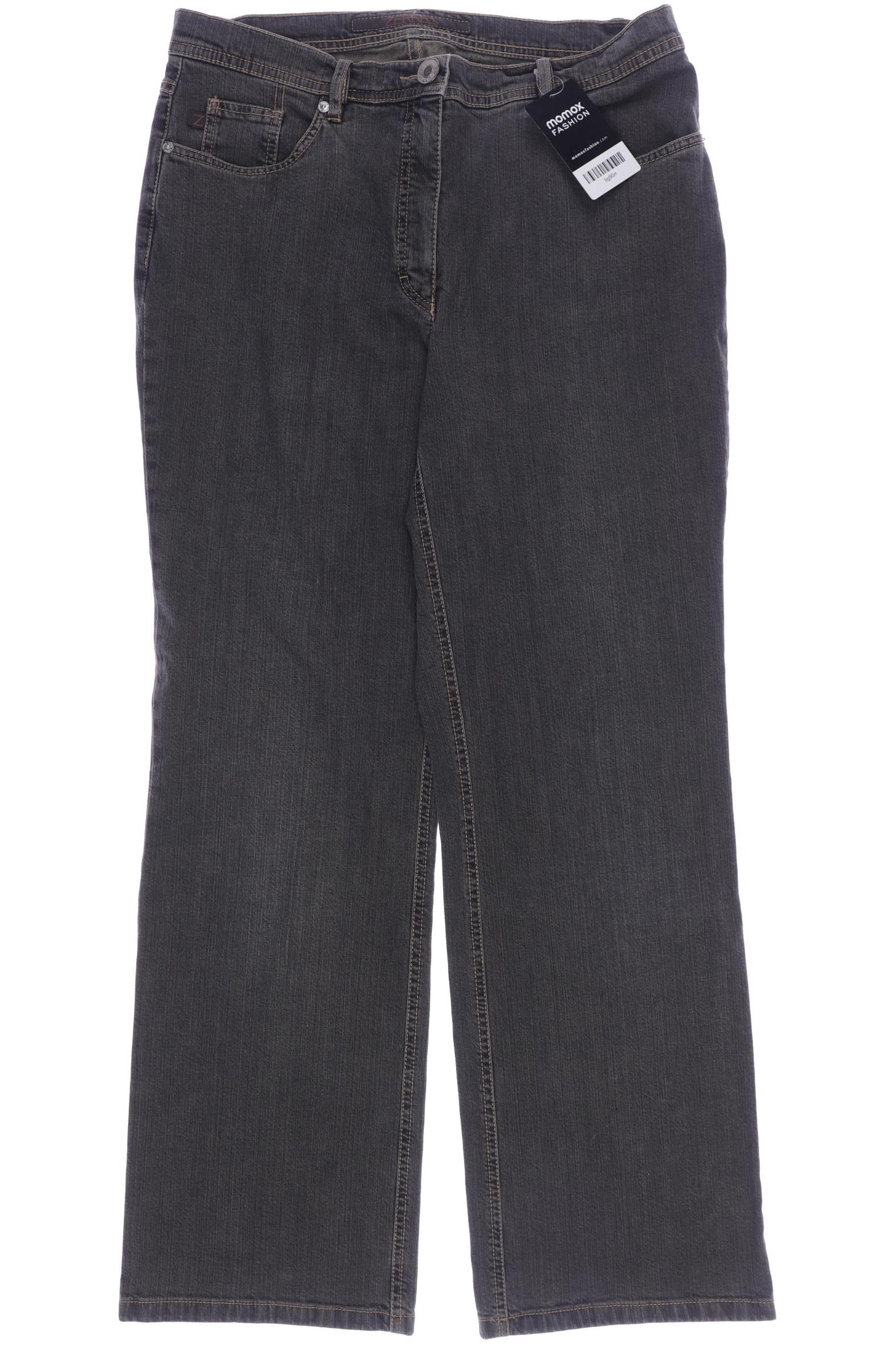 ZERRES Damen Jeans, grau von ZERRES