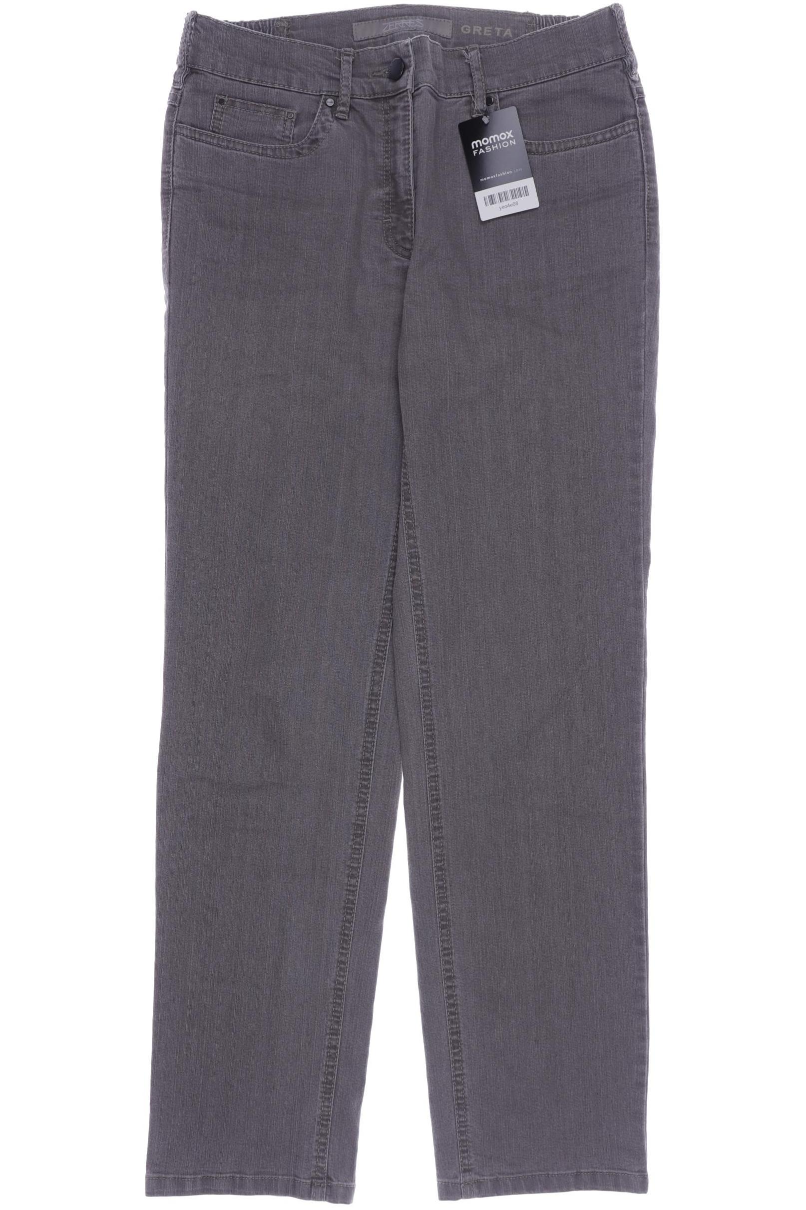 ZERRES Damen Jeans, grau von ZERRES