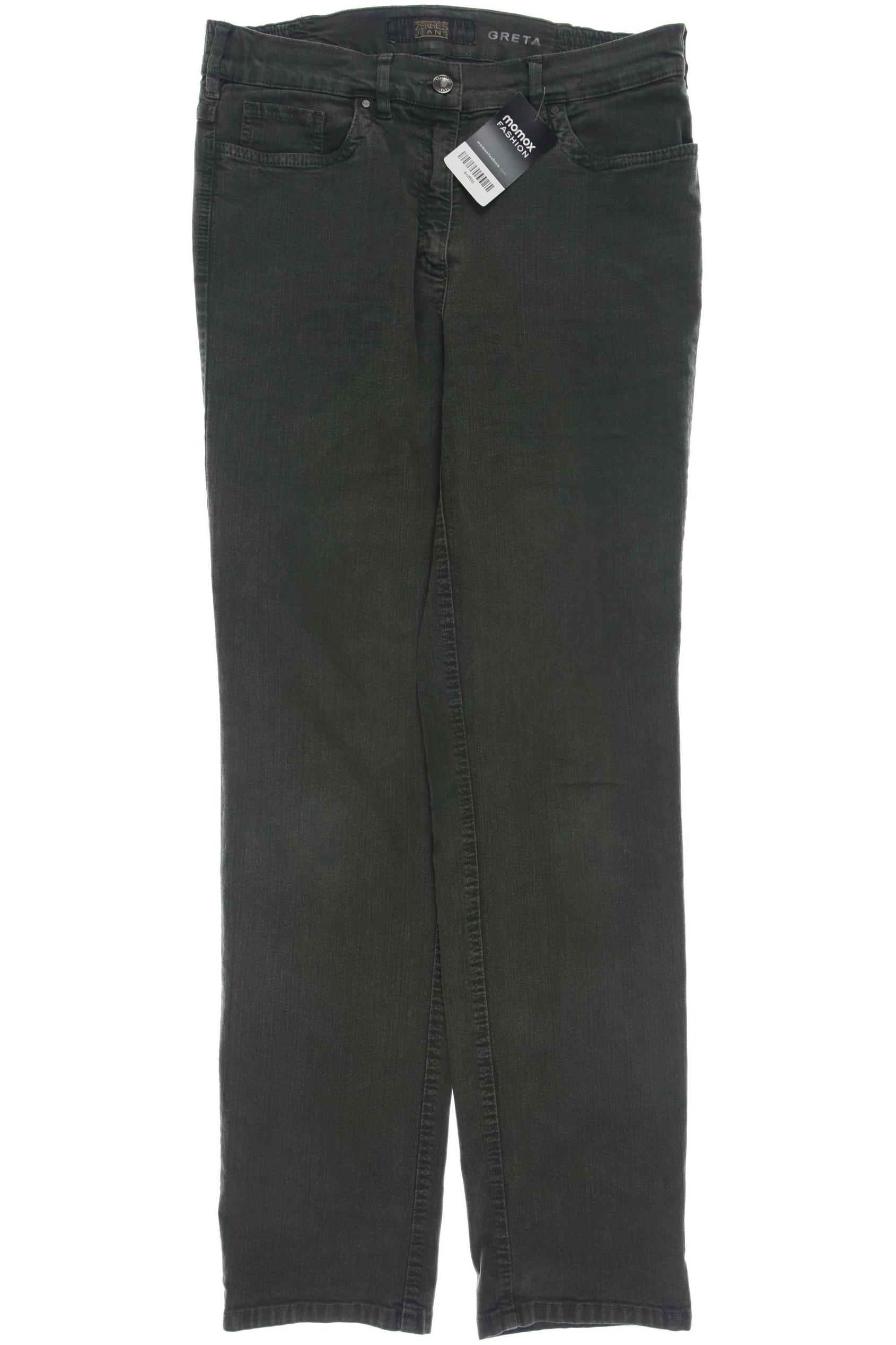 ZERRES Damen Jeans, grün von ZERRES