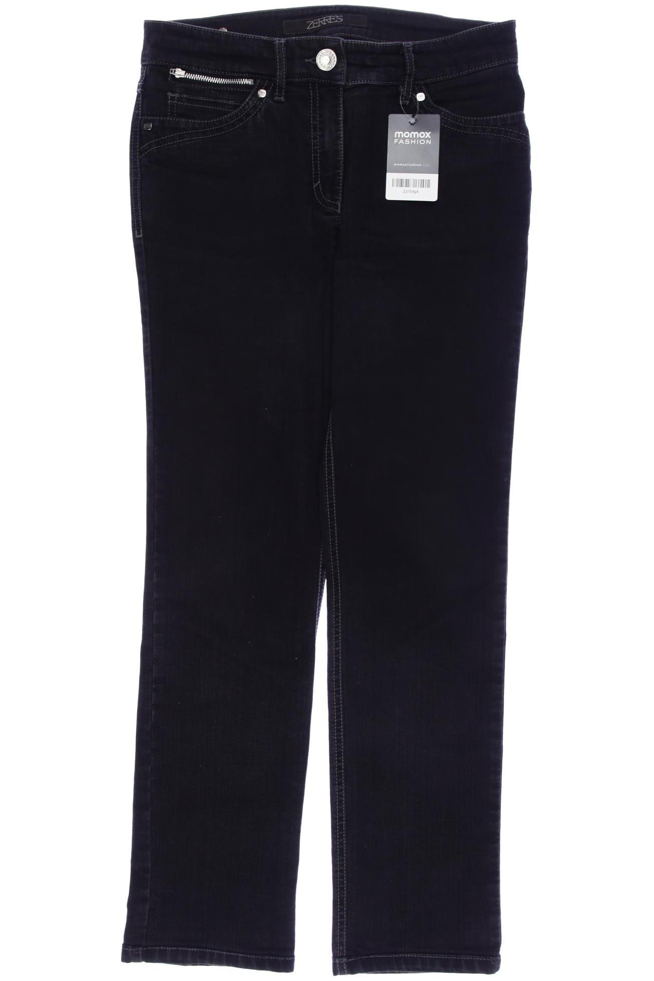 ZERRES Damen Jeans, schwarz von ZERRES