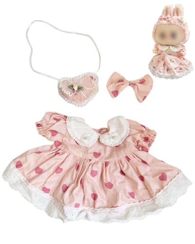 ZEXIJOW Kleidung für 38 cm Plüsch,Plüsch Pullover Hoodie Kleidung DIY Kinder Geschenk,Puppe nicht enthalten,Weich und bequem von ZEXIJOW