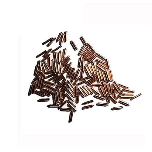 ZEZEFUFU 100PCS Kupfer Zifferblatt Füße Aufkleber Uhr Bewegung Ersatzteile Uhrmacher Werkzeug Set, 0.7*3.5*0.5mm ZEZEFUFU 100PCS Kupfer Zifferblatt Füße Aufkleber Uhr Bewegung Ersatzteile Uhrmacher Werkzeug Set, 0.7*3.5*0.5mm von ZEZEFUFU