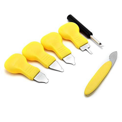 ZEZEFUFU 7PCS Uhren Zurück Abdeckung Entferner Werkzeug Kit Uhr Pry Blade+Fall Opener Messer +Uhr Wischen Tuch Uhrmacher Reparatur Werkzeuge Set von ZEZEFUFU