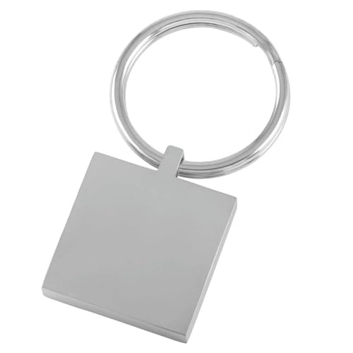 ZEZILE Dog Tags Schlüsselanhänger Blank Anhänger Schlüsselanhänger Geschenk für Freunde Esche Halter ZEZILE Dog Tags Schlüsselanhänger Blank Anhänger Schlüsselanhänger Geschenk für Freunde Esche Halter von ZEZILE