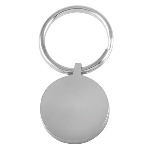 ZEZILE Dog Tags Schlüsselanhänger Blank Anhänger Schlüsselanhänger Geschenk für Freunde Esche Halter ZEZILE Dog Tags Schlüsselanhänger Blank Anhänger Schlüsselanhänger Geschenk für Freunde Esche Halter von ZEZILE